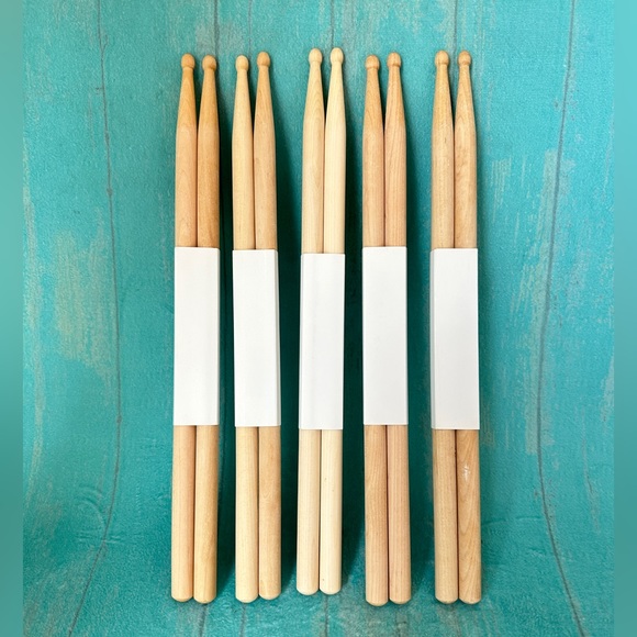 High quality practice drum sticks 5B (5 pairs) - Picture 2 of 2